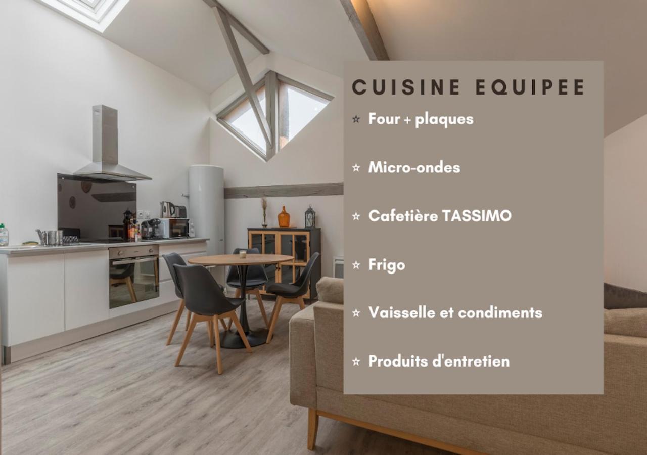 Atypique - 2 Chambres Avec Salles De Bains, Cuisine Equipee, Parking Gratuit 카스넬사라생 외부 사진